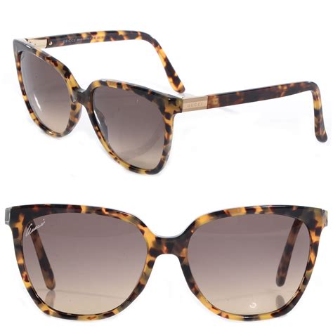 gucci tortoise shell sunglasses